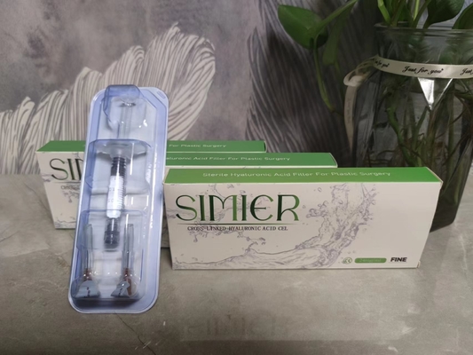 Ácido hialurónico 2 ml Relleno para la piel para el aumento de los labios