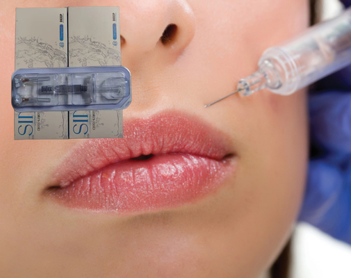 Ácido hialurónico 2 ml Relleno para la piel para el aumento de los labios