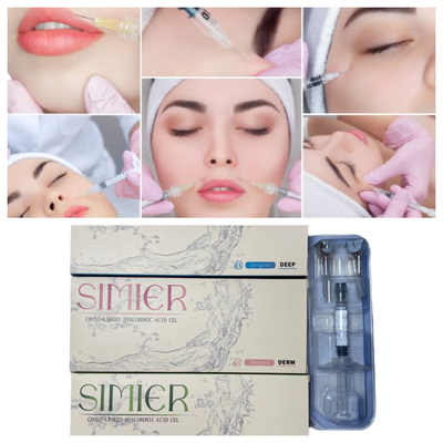 10 ml de relleno cutáneo de ácido hialurónico cruzado para ojeras