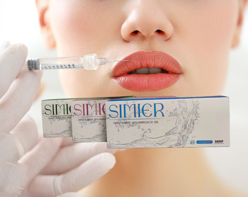 Relleno de labios dérmicos femenino con ácido hialurónico 2 ml HA