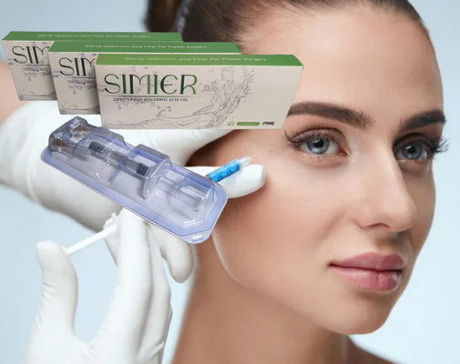 la cruz 2ml ligó el llenador cutáneo ácido hialurónico de la ha para la nariz Chin Lips