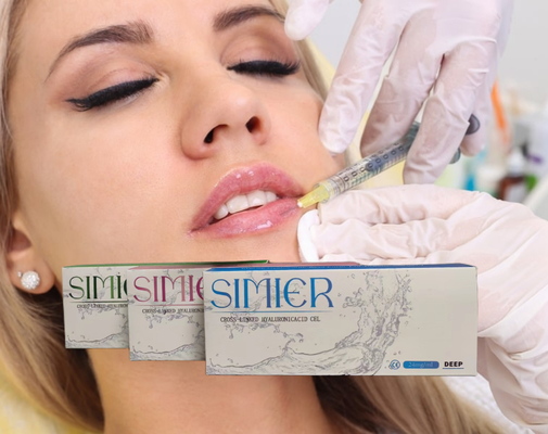 Rellenes Gel de ácido hialurónico 5 ml Relleno cutáneo para labios Inyecciones Relleno cutáneo inyectable