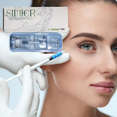 SIMIER 1mI 2ml Solución de mesoterapia con gel de relleno de ácido hialurónico facial