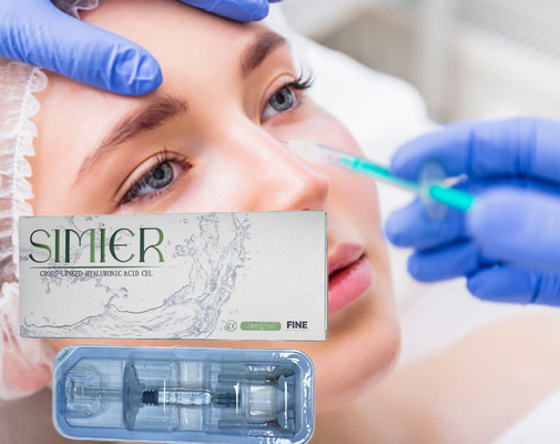 1 ml de relleno dérmico para labios y cara Hyaluronato de sodio para inyecciones de rinoplastia