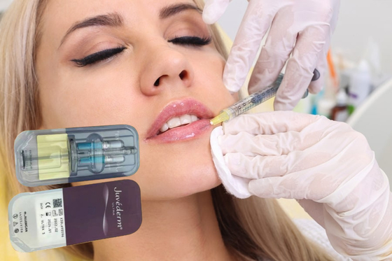 Rellenes Gel de ácido hialurónico 5 ml Relleno cutáneo para labios Inyecciones Relleno cutáneo inyectable