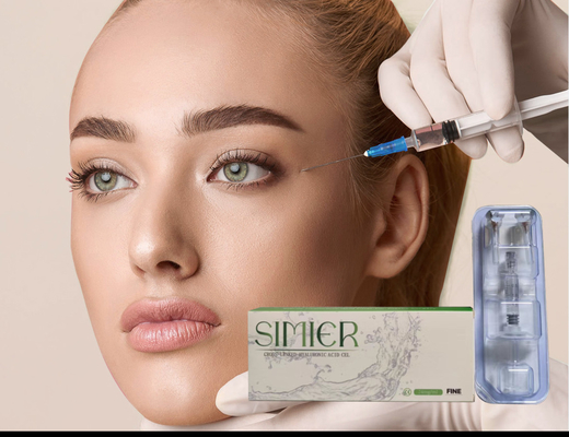 1 ml de relleno dérmico para labios y cara Hyaluronato de sodio para inyecciones de rinoplastia